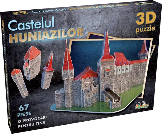Puzzle 3D - Castelul Huniazilor