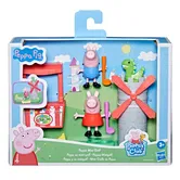 Set de joaca cu 2 figurine si accesorii, Peppa Pig, Mini Golf, F4392