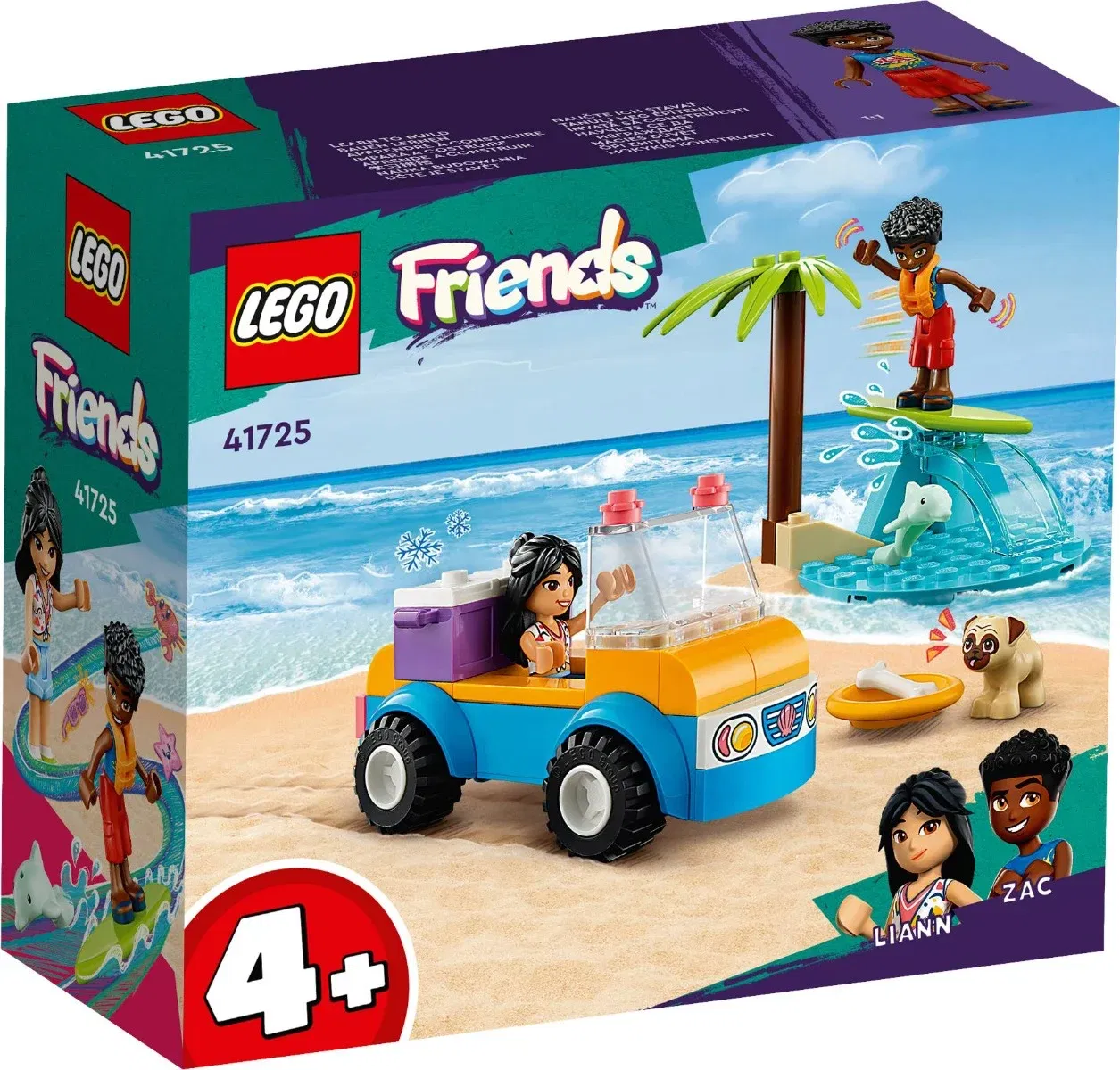 LEGO® Friends - Distractie pe plaja in buggy (41725)