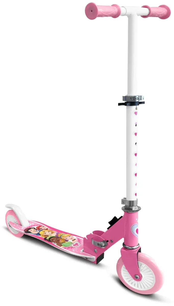 Trotineta pliabila cu 2 roti, Disney Princess, Roz