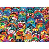 Puzzle Eurographics - Mexican Ceramic Plates, 1000 piese