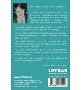 Din trairile unui evreu roman | Raul Ancel