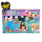 Set gel modelator Tubi Jelly, Tuban, cu 6 culori, Sirena