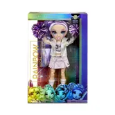 Papusa Majoreta Rainbow High, Violet Willow, 572084EUC