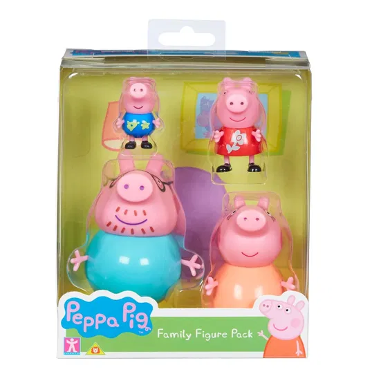 Set 4 figurine, Peppa Pig