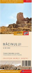 Harta de drumetie. Muntii Macinului |