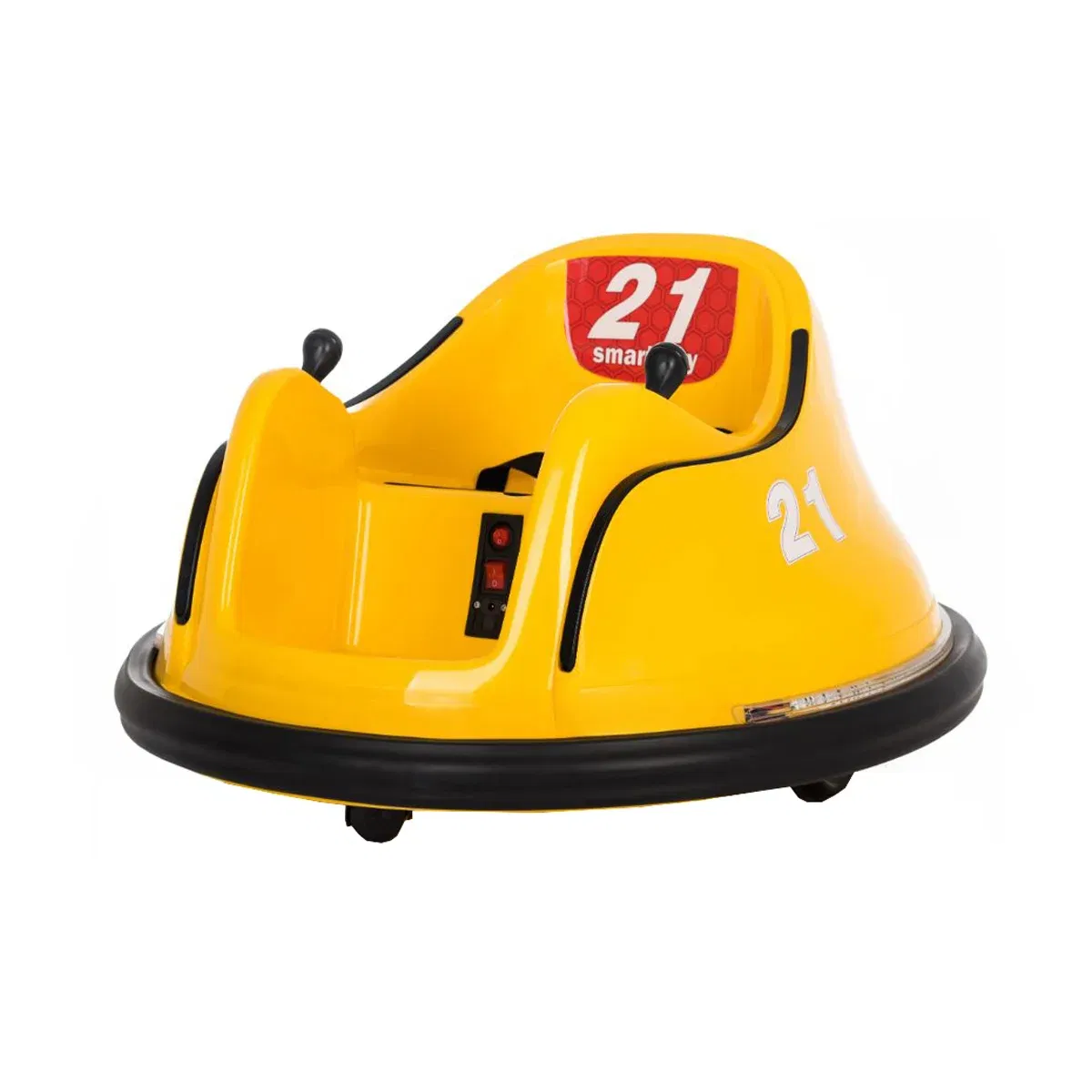 Masinuta electrica, reincarcabila Bumper Car, galben