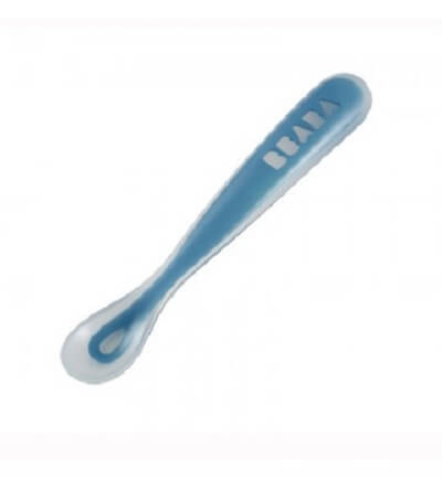 Linguriță soft silicon bleu, B913381, Beaba