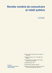 Revista romana de comunicare si relatii publice nr. 12 / 2008 |