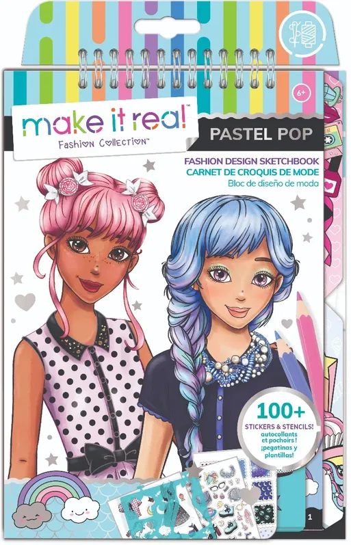 Caietul designerului, Make It Real - Pastel Pop