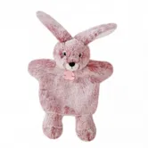 Jucarie de Plus, Histoire d'Ours, Iepuras Marioneta, 25 cm, Roz