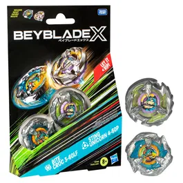 Set 2 jucarii spinner, Beyblade X, Bite Croc 3-60LF si Sting Unicorn 4-60P, G0199