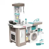 Set bucatarie cu accesorii, Smoby, Cleaning Mini Tefal, 36 accesorii
