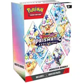 Set carti de joc, Pokemon, Scarlet & Violet, Prismatic Evolutions, Booster Bundle