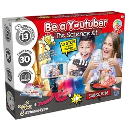 Set de experimente Science4You, Be a youtuber
