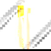 Periuta de dinti galbena pentru adulti din bambus, Nordics