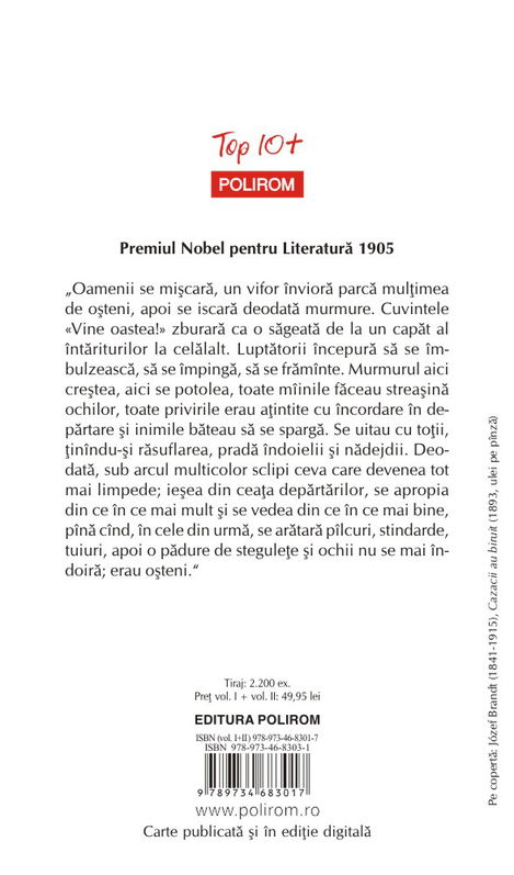 Prin foc si sabie. Volumele I+II | Henryk Sienkiewicz