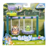 Set de joaca cu 2 figurine, Bluey, Turtleboy Playground