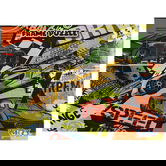 Puzzle Witty Puzzlezz, Masini de curse, 35 piese