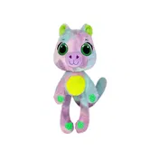 Jucarie mini de plus parfumata, Bubble Pops, S1, Spearmint Splash Capibara, 23 cm
