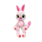 Jucarie mini de plus parfumata, Bubble Pops, S1, Strawberry Snuggle Bunny, 23 cm