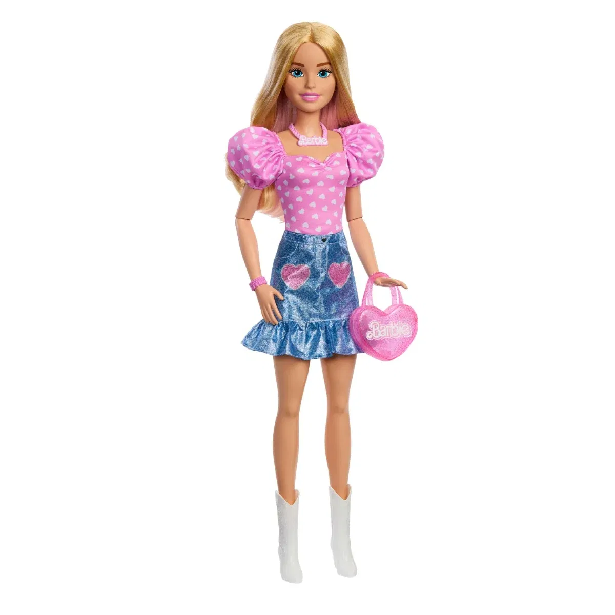 Papusa cu accesorii, Barbie, 71 cm, HYT84