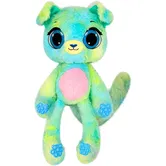 Jucarie de plus parfumata, Bubble Pops, S1, Blueberry Bounce Puppy, 34 cm