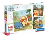 Puzzle Clementoni, Disney Winnie the Pooh, 3 x 48 piese