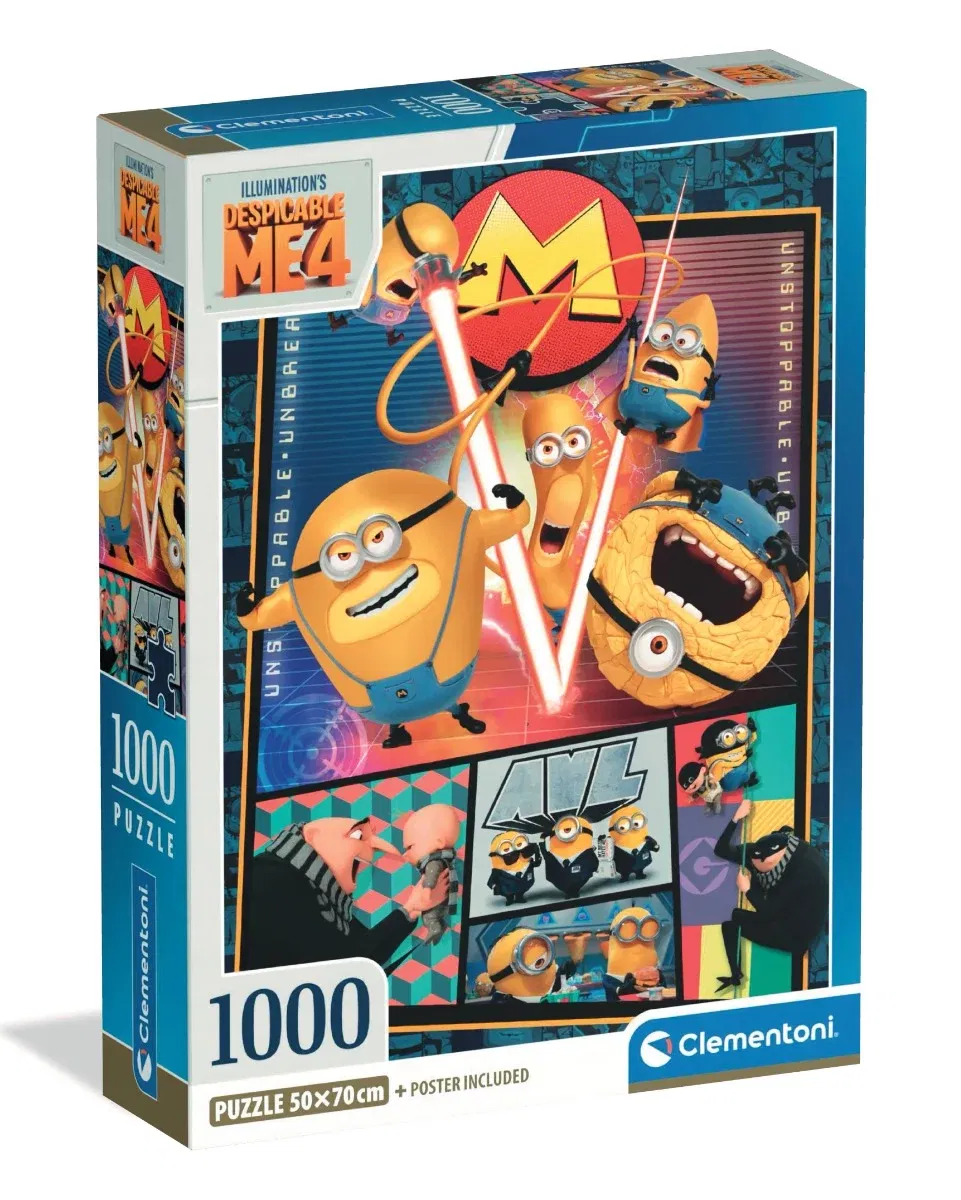 Puzzle Clementoni, Despicable Me 4, 1000 piese