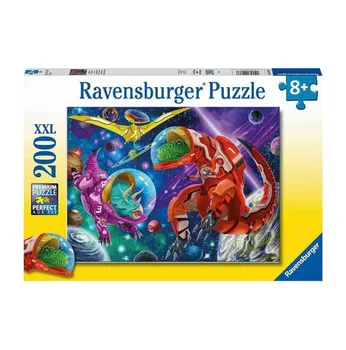 Puzzle Dinozauri in spatiu, 200 piese