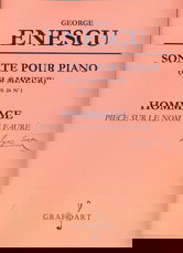 George Enescu - Sonate Pour Piano Opus 24 Nr.1 | George Enescu