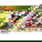 Puzzle Witty Puzzlezz, Dinozaurul roz si prietenii sai, 35 piese