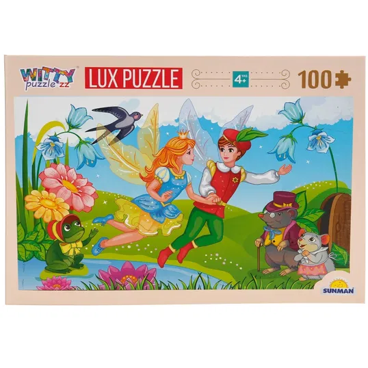 Puzzle Luxury, Witty Puzzlezz, Degetica si micul print, 100 piese