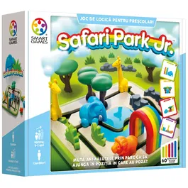 Joc de logica cu 60 de provocari, Smart Games, Safari Park Jr.