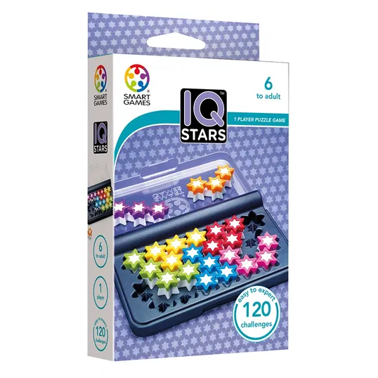 Joc de logica cu 120 de provocari, Smart Games, IQ Stars