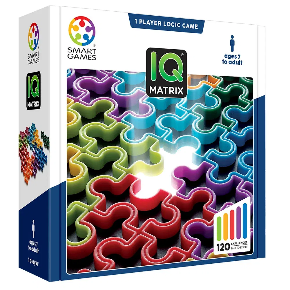 Joc de logica cu 120 de provocari, Smart Games, IQ Matrix