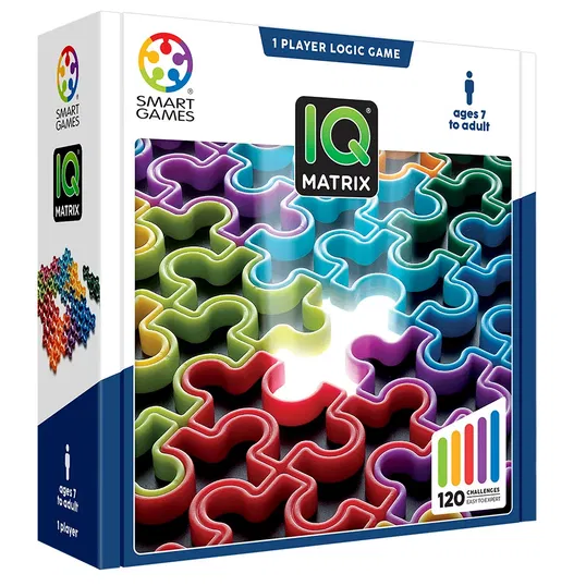 Joc de logica cu 120 de provocari, Smart Games, IQ Matrix