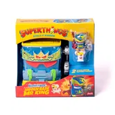 Set de joaca cu figurine Superthings, Kazoom Power, Baza ascunsa Mr King