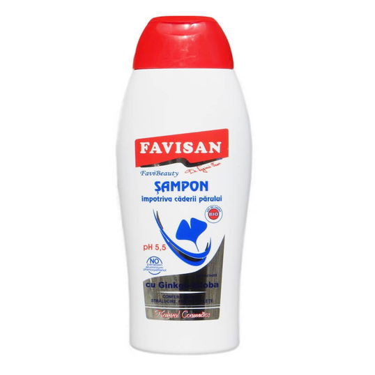 Sampon Bio impotriva caderii parului cu ginkgo biloba Favibeauty, 200 ml, Favisan