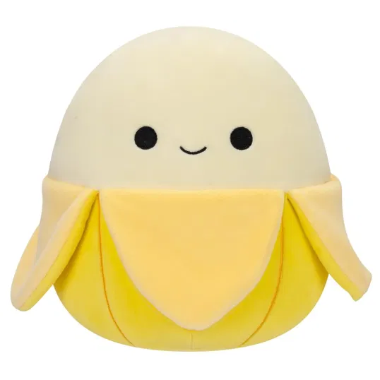 Jucarie de plus, Squishmallows, Banana Junie, 40 cm