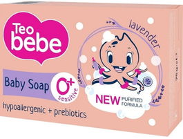 Săpun cu lavandă și vitamina E, 75 g, Teo Bebe