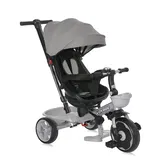 Tricicleta pentru copii cu sezut reversibil, Lorelli Voyage, 1-5 ani, Grey