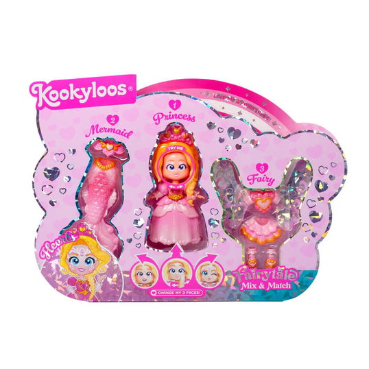 Set de joaca cu papusa Kookyloos, Fairytale Mix&Match, Hearts