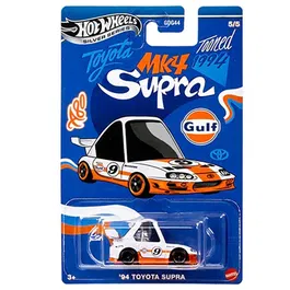 Masinuta metalica, Hot Wheels, Gulf Tooned, 94 Toyota Supra, 1:64, JCB65