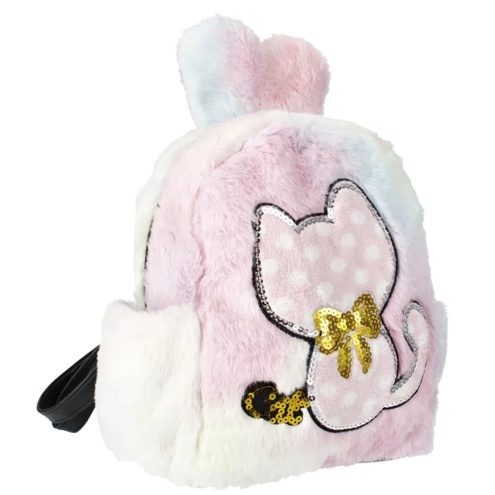Rucsac de plus cu un compartiment, Starpak, Pisica, Multicolor