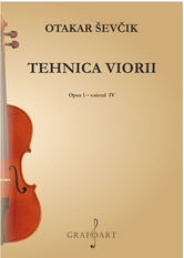 Tehnica viorii. Opus 1 - caietul 4 | Otakar Sevcik