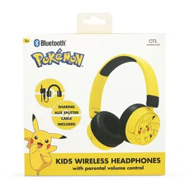Casti wireless, OTL, On-ear, Pokemon Pikachu