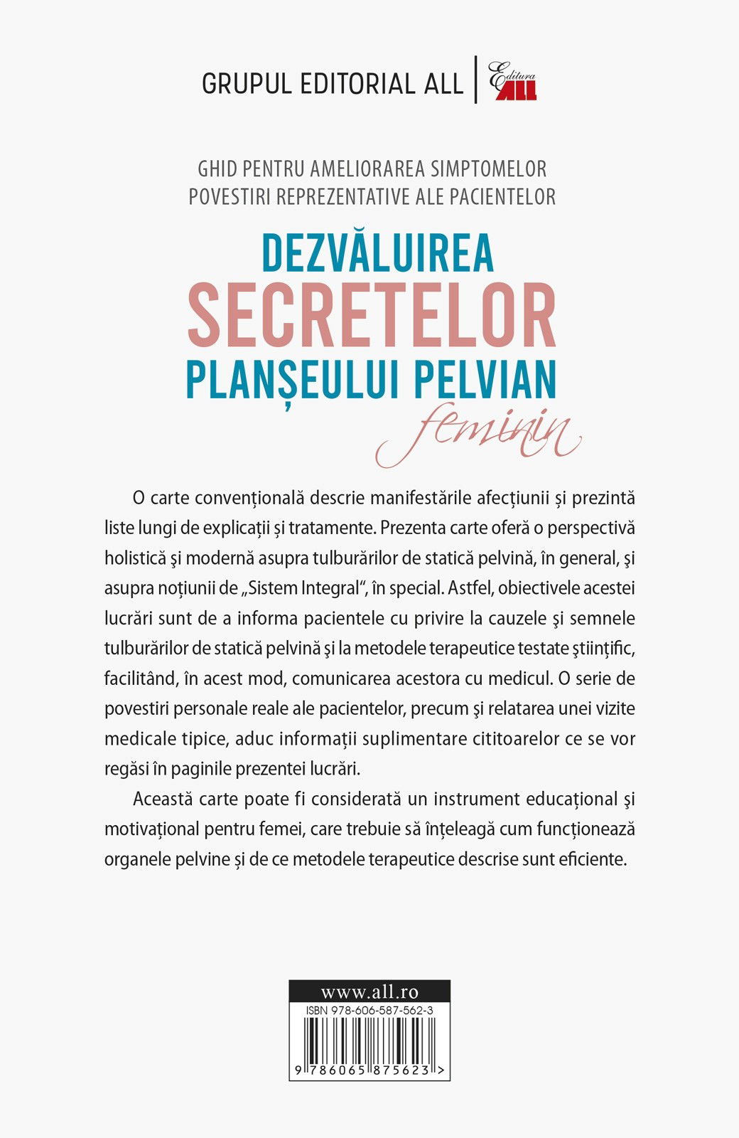 Dezvaluirea secretelor planseului pelvian feminin | Peter Petros