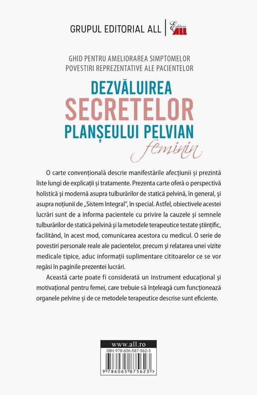 Dezvaluirea secretelor planseului pelvian feminin | Peter Petros