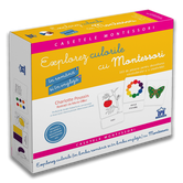 Explorez culorile cu Montessori - In Romana si in Engleza - 163 de jetoane pentru dezvoltarea vocabularului si a creativitatii